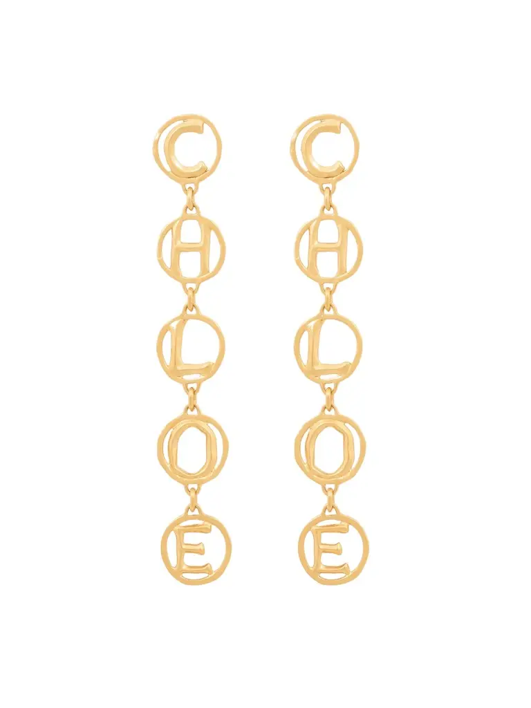 The Chloé Script earrings The Chloé Script earrings