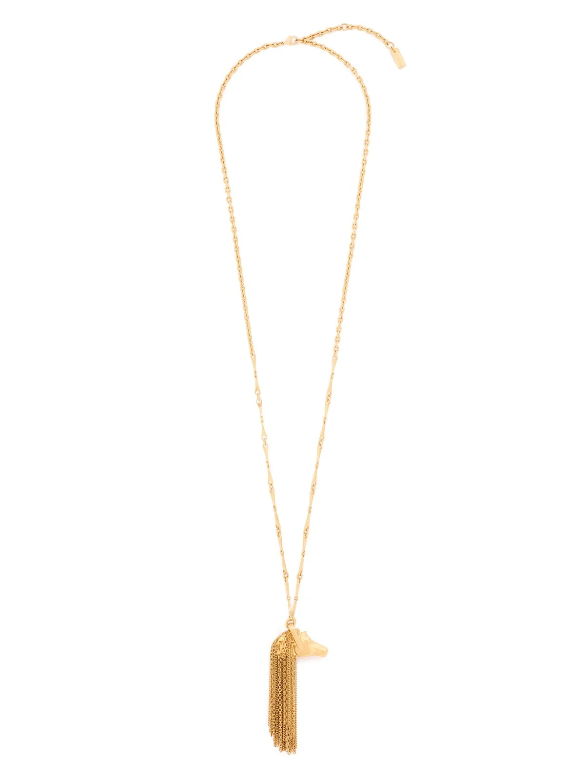 Chloé The Chloé Chain Horse pendant necklace