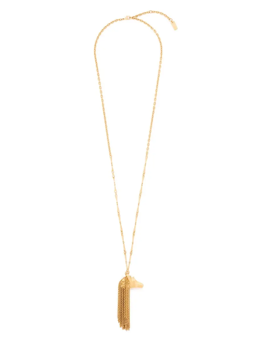The Chloé Chain Horse pendant necklace The Chloé Chain Horse pendant necklace