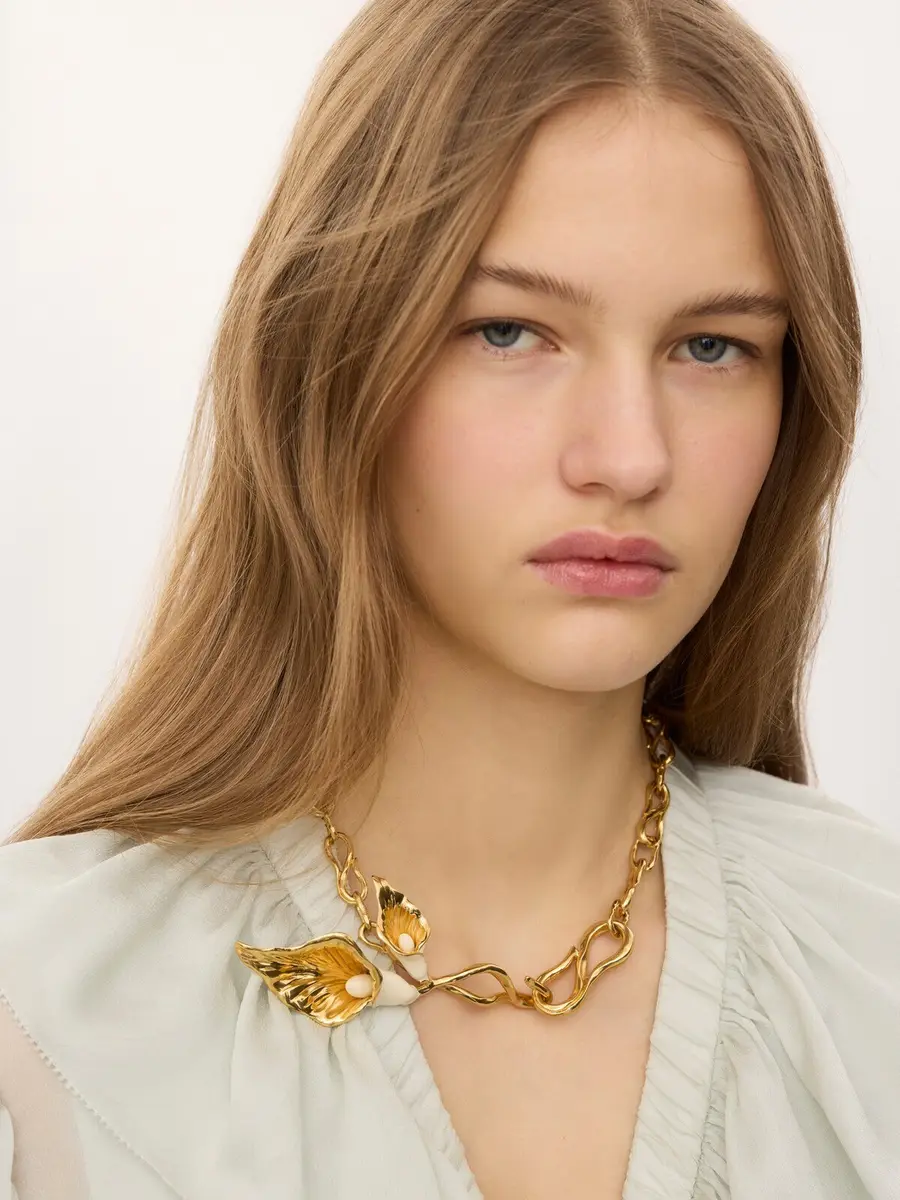 Chloé The Chloé Lily choker | Thumbnail 3 Chloé The Chloé Lily choker | Thumbnail 3