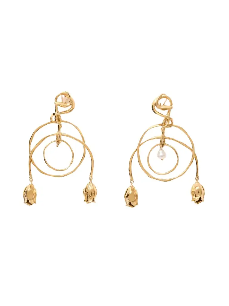 The Chloé Tulip earrings