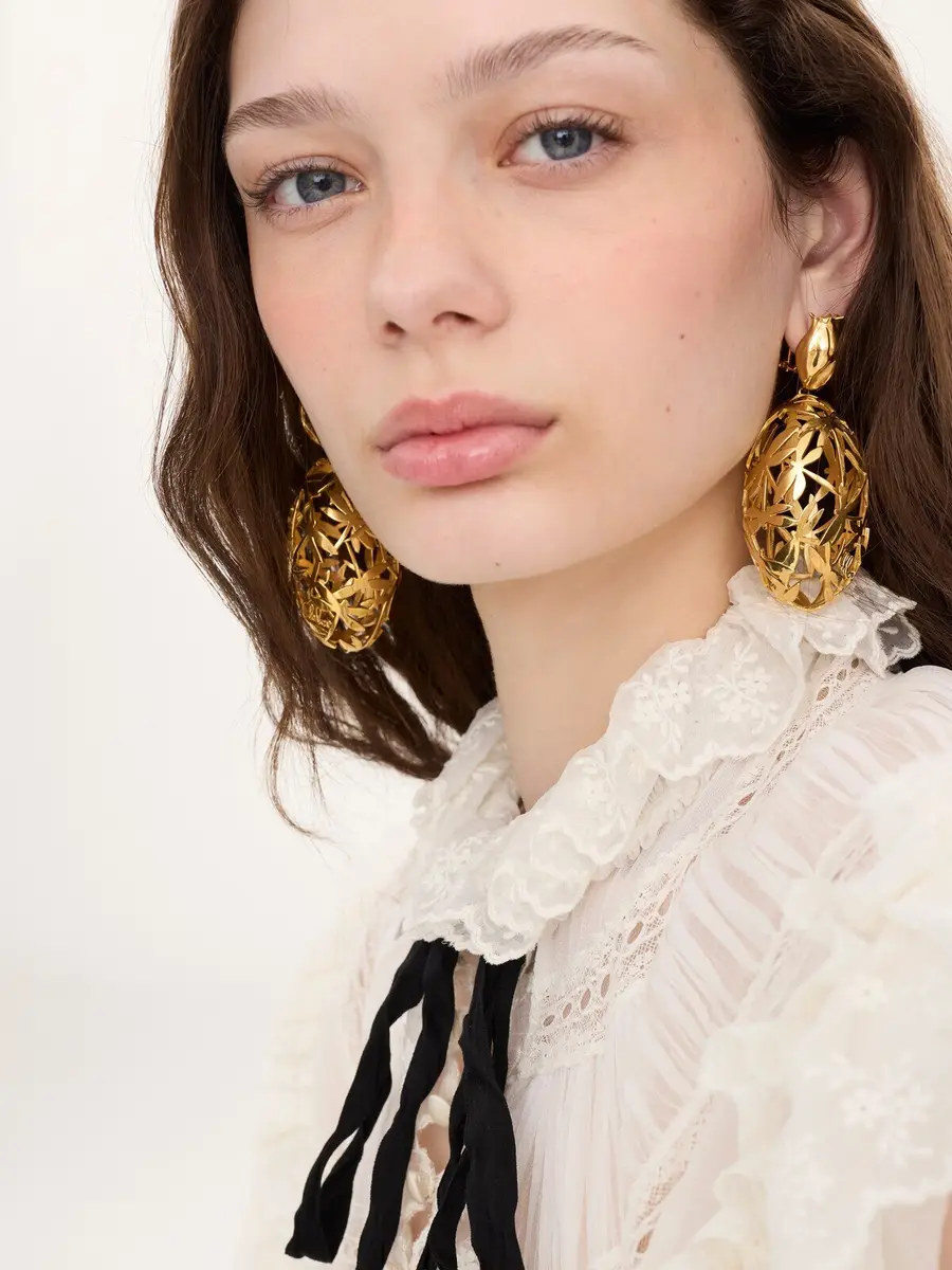 Chloé The Chloé Gilded Cage earrings | Thumbnail 5 Chloé The Chloé Gilded Cage earrings | Thumbnail 5