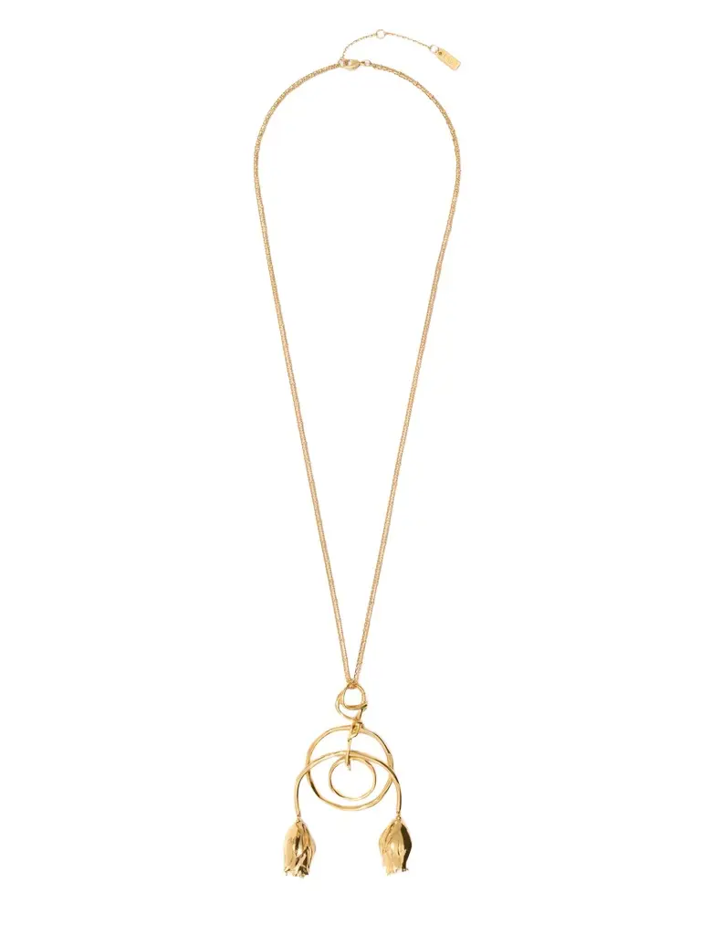The Chloé Tulip pendant necklace The Chloé Tulip pendant necklace