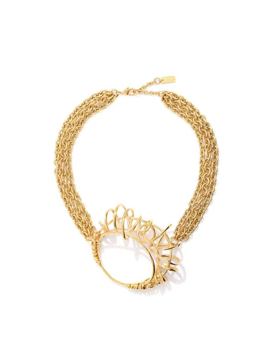 Chloé The Chloé Tulip scarf necklace | Thumbnail 2