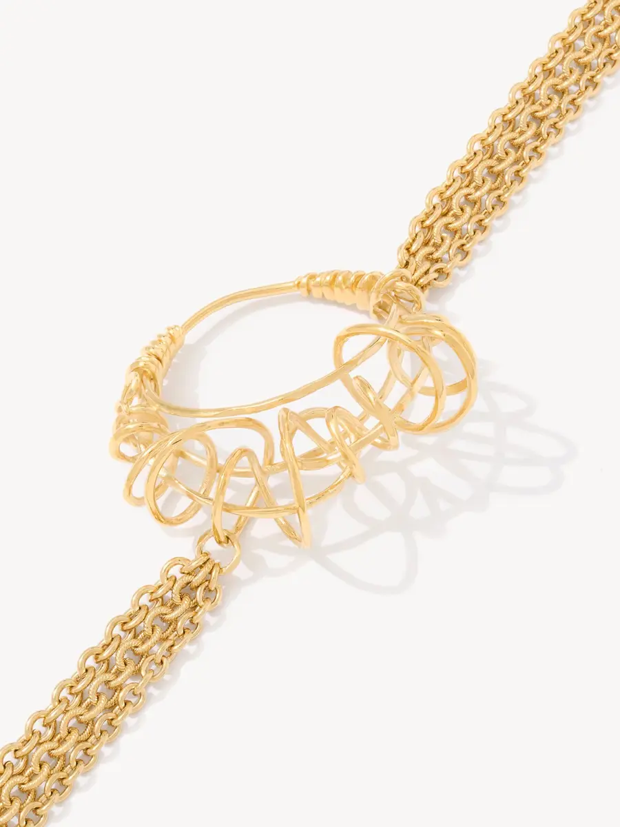 Chloé The Chloé Tulip scarf necklace | Thumbnail 4