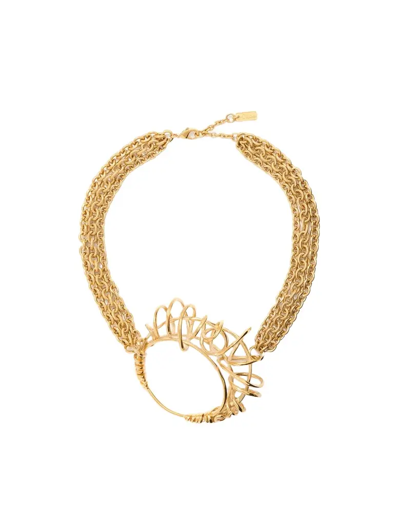 Chloé The Chloé Tulip scarf necklace