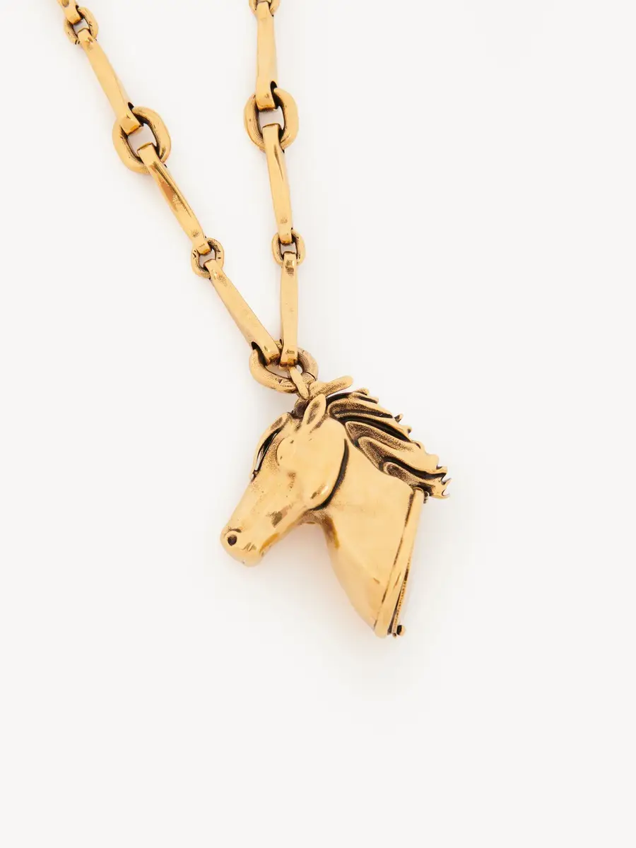 Chloé The Chain Horse necklace | Thumbnail 4 Chloé The Chain Horse necklace | Thumbnail 4