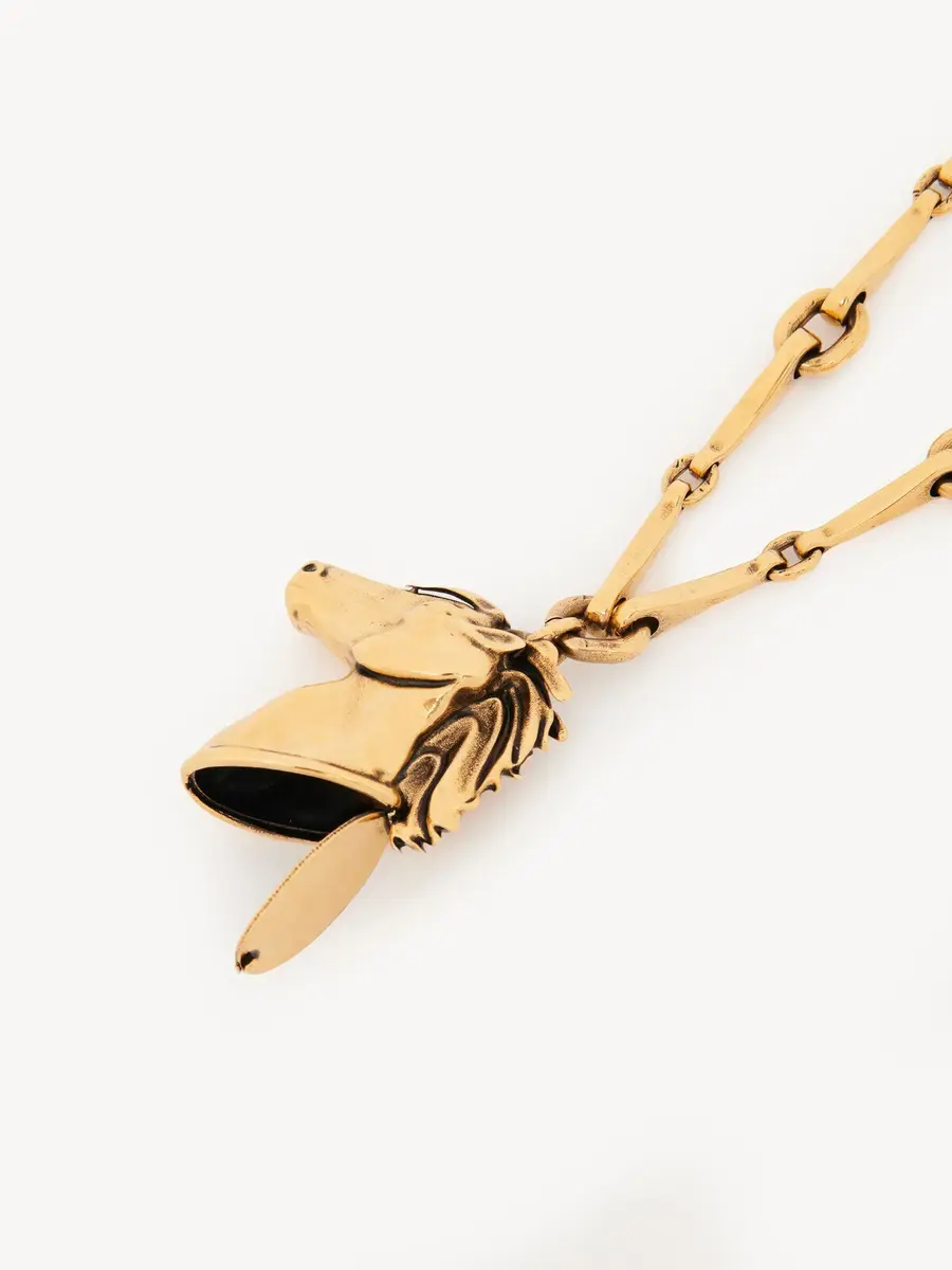 Chloé The Chain Horse necklace | Thumbnail 5 Chloé The Chain Horse necklace | Thumbnail 5