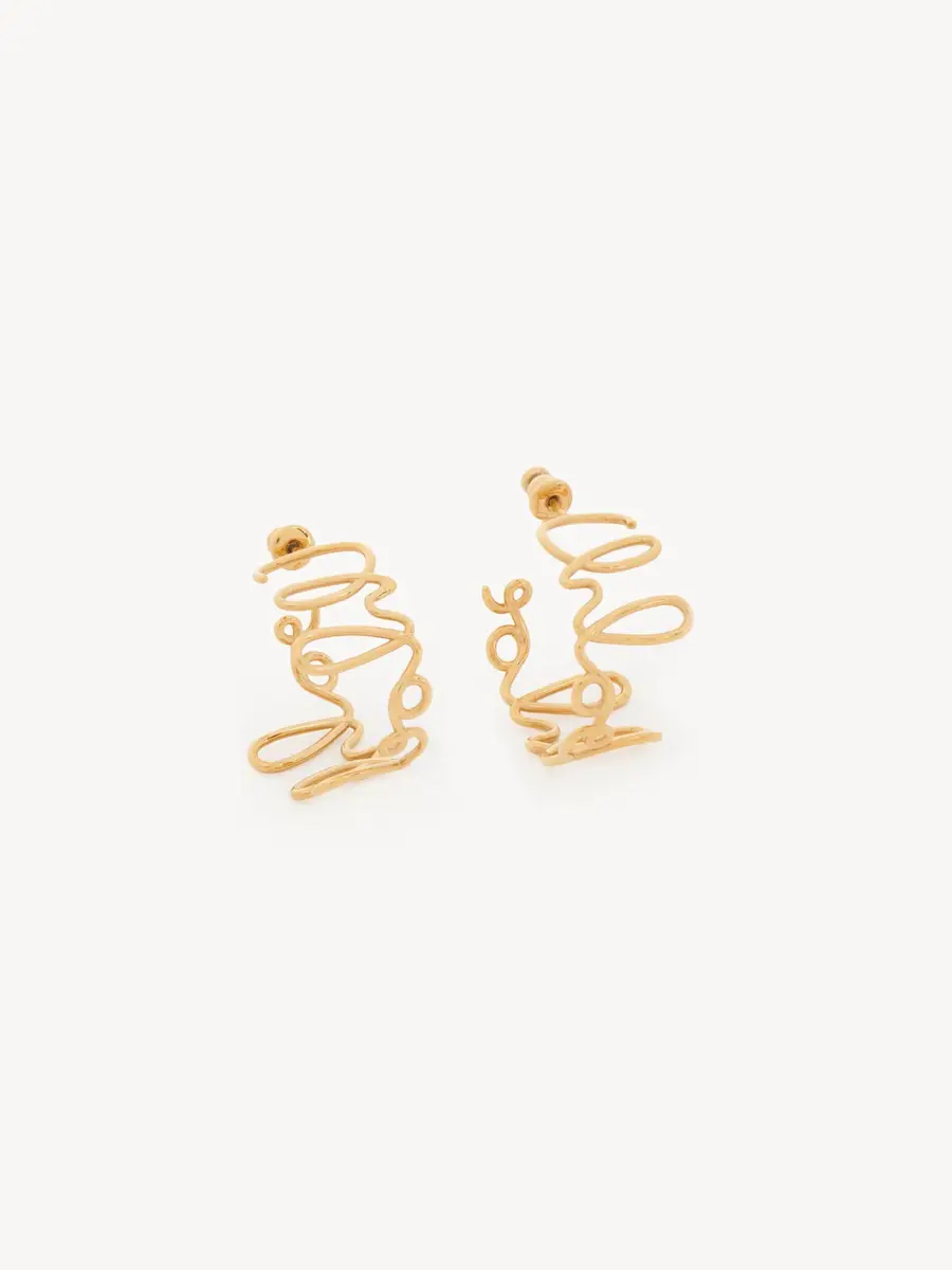 Chloé The Chloé Iconic hoop earrings | Thumbnail 2 Chloé The Chloé Iconic hoop earrings | Thumbnail 2