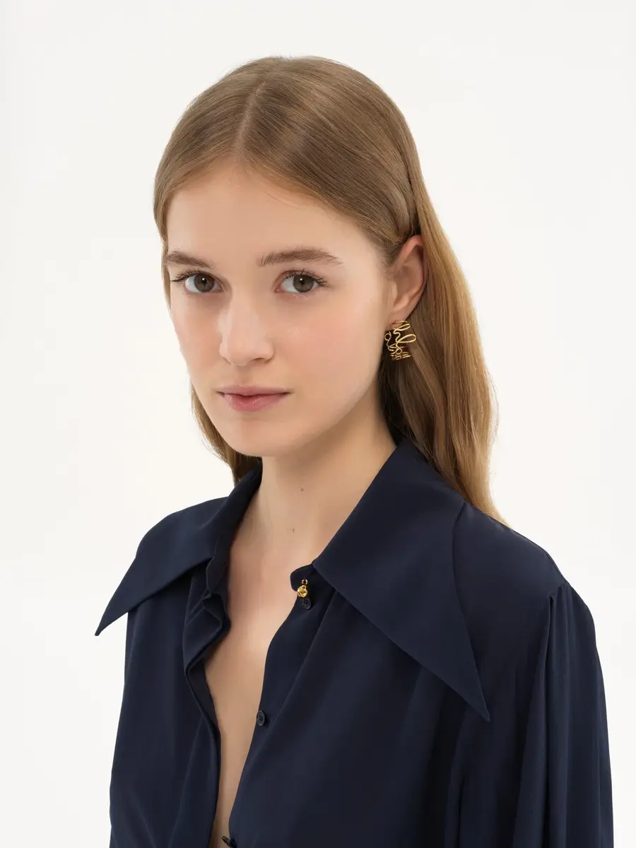 Chloé The Chloé Iconic hoop earrings | Thumbnail 3 Chloé The Chloé Iconic hoop earrings | Thumbnail 3