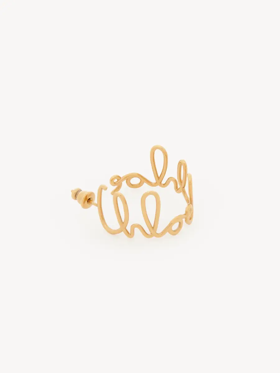 Chloé The Chloé Iconic hoop earrings | Thumbnail 4 Chloé The Chloé Iconic hoop earrings | Thumbnail 4