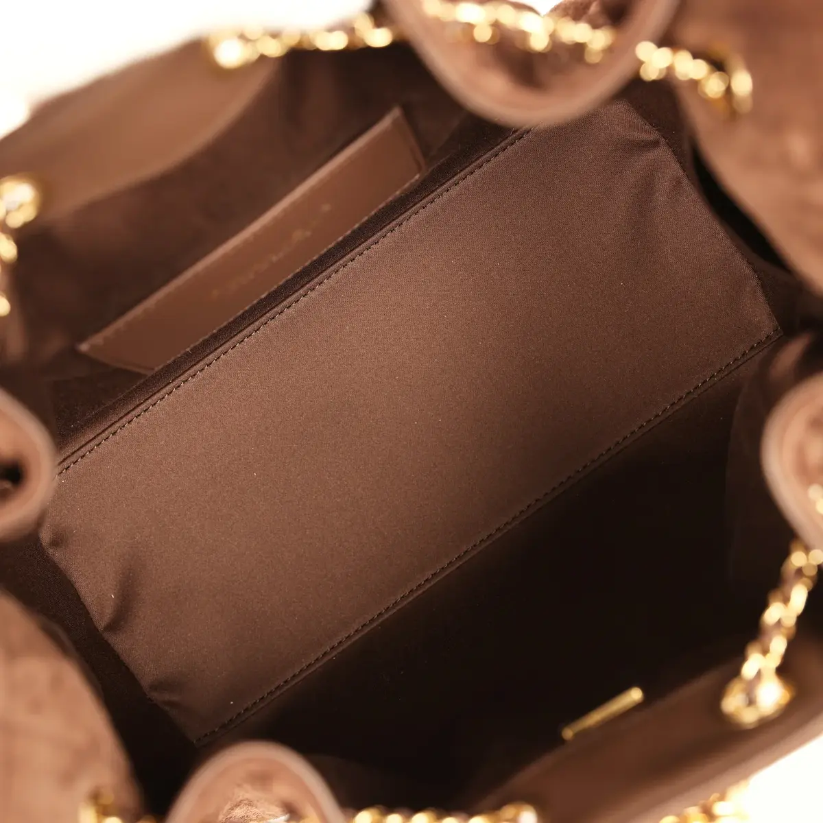 Chanel Chanel Small 25 Hobo Bag Dark Brown Suede Gold Hardware | Thumbnail 8 Chanel Chanel Small 25 Hobo Bag Dark Brown Suede Gold Hardware | Thumbnail 8