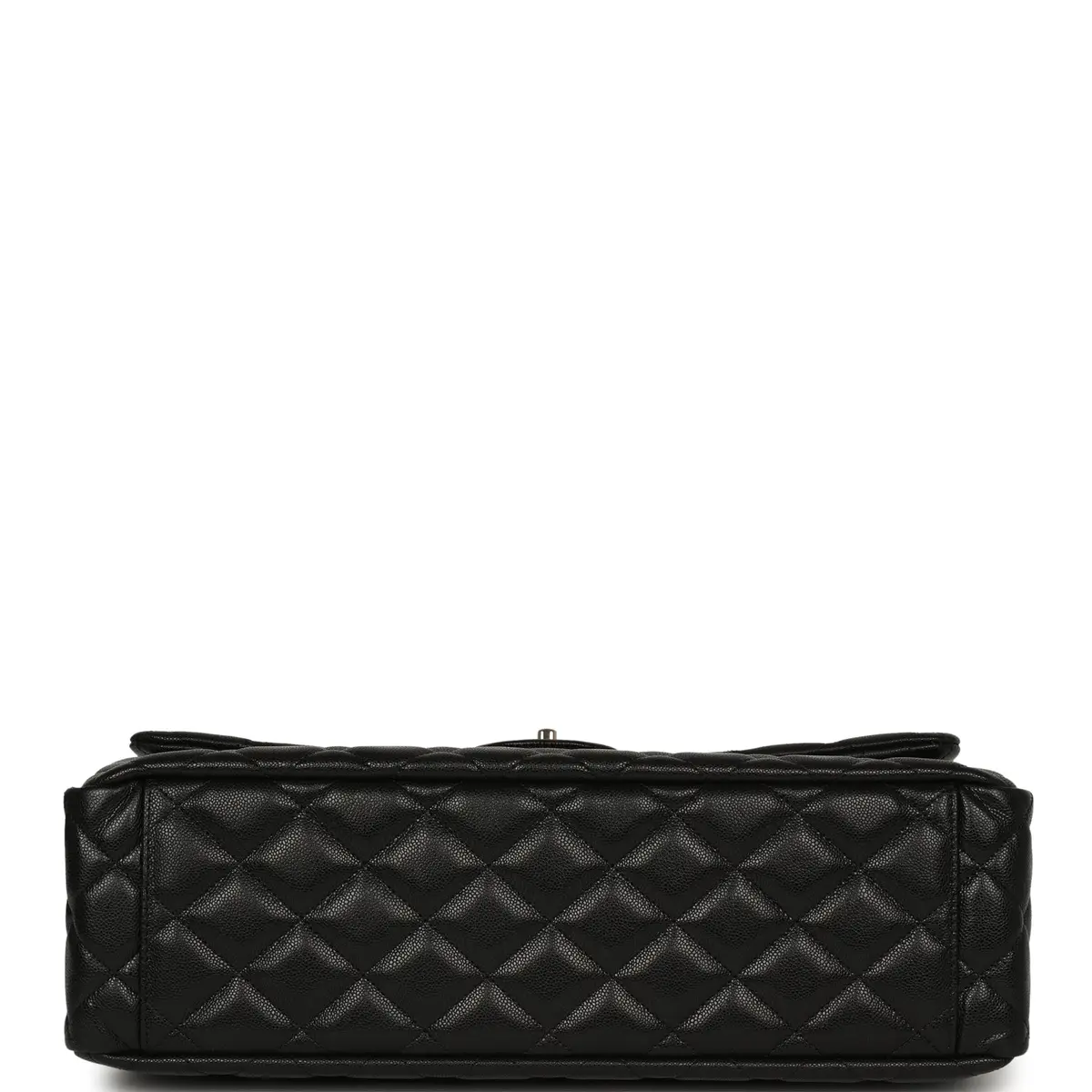 Chanel Chanel XXL Classic Single Flap Bag Black Shiny Caviar Light Gold Hardware | Thumbnail 6 Chanel Chanel XXL Classic Single Flap Bag Black Shiny Caviar Light Gold Hardware | Thumbnail 6