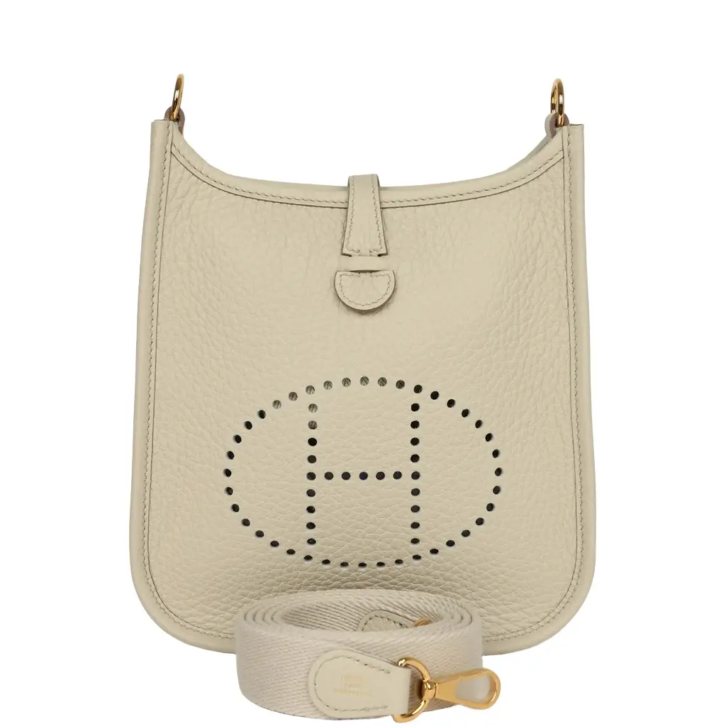 Hermes Evelyne TPM Beton Clemence Gold Hardware Hermes Evelyne TPM Beton Clemence Gold Hardware
