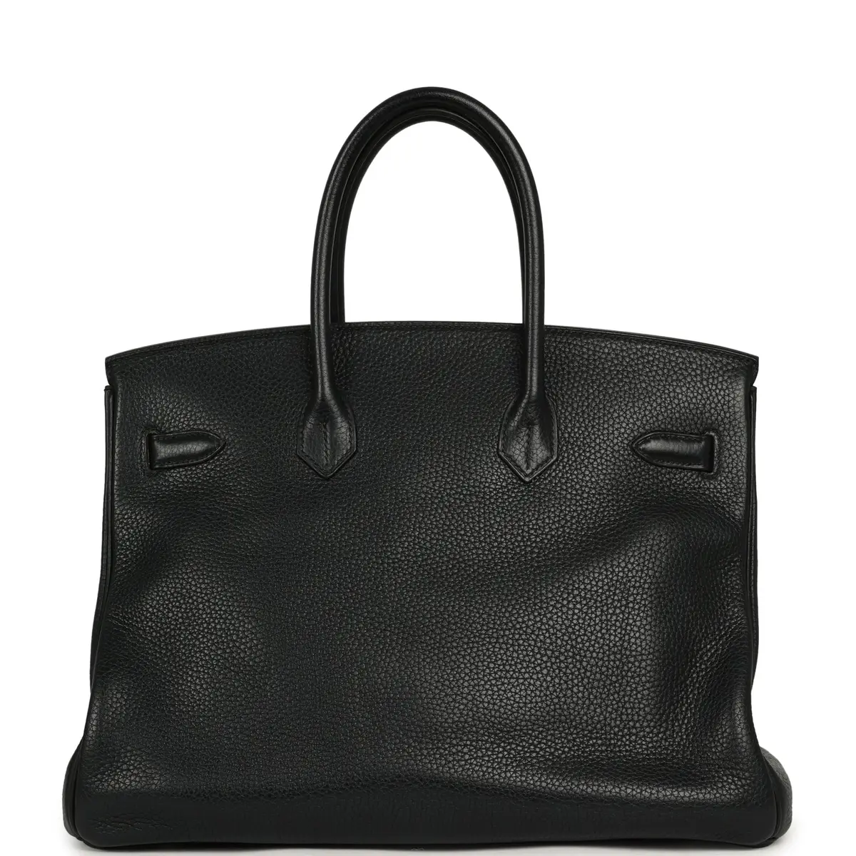 HERMÈS Pre-owned Hermes Birkin 35 Black Togo Palladium Hardware | Thumbnail 4 HERMÈS Pre-owned Hermes Birkin 35 Black Togo Palladium Hardware | Thumbnail 4