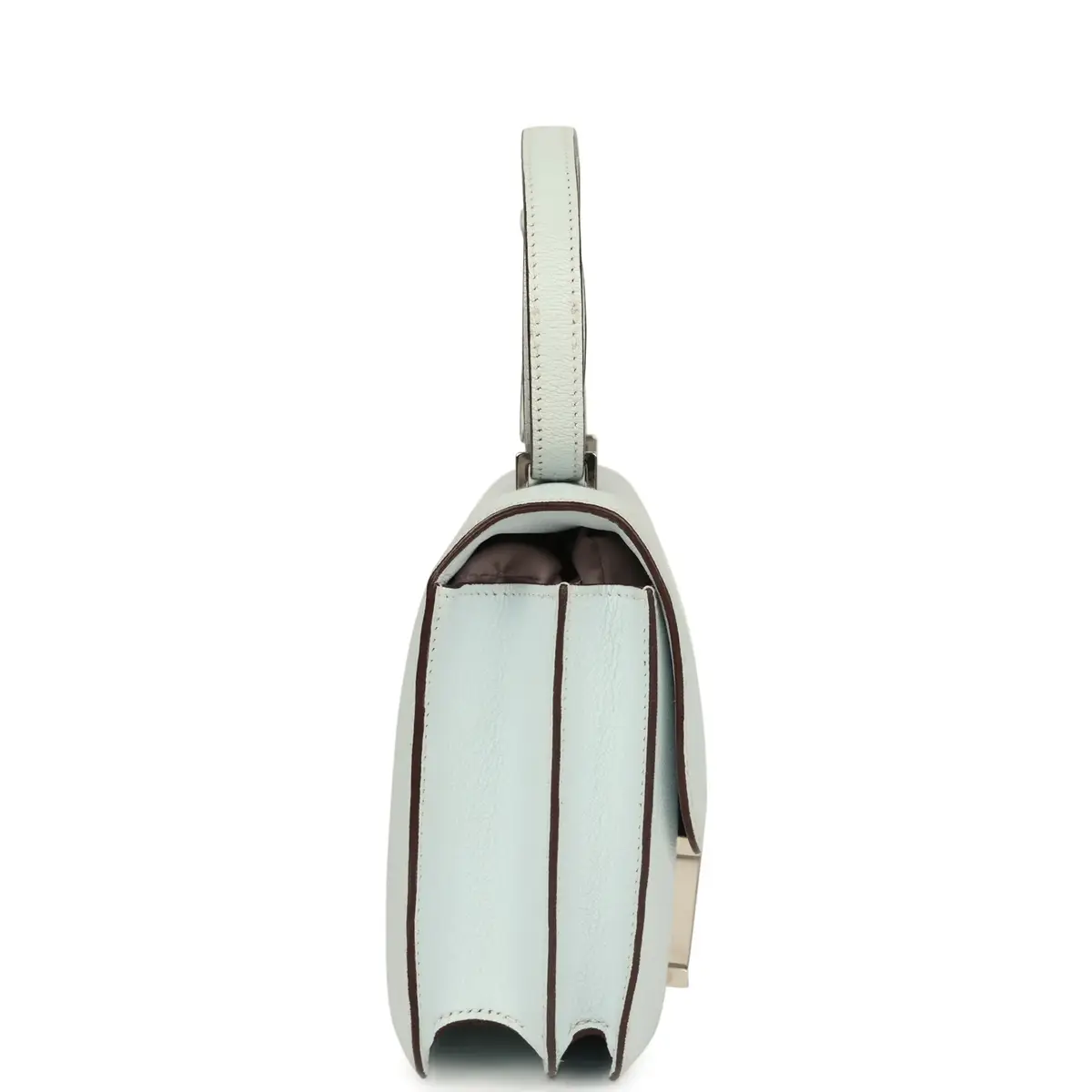 HERMÈS Pre-owned Hermes Constance 18 Bleu Brume Chevre Mysore Palladium Hardware | Thumbnail 3 HERMÈS Pre-owned Hermes Constance 18 Bleu Brume Chevre Mysore Palladium Hardware | Thumbnail 3