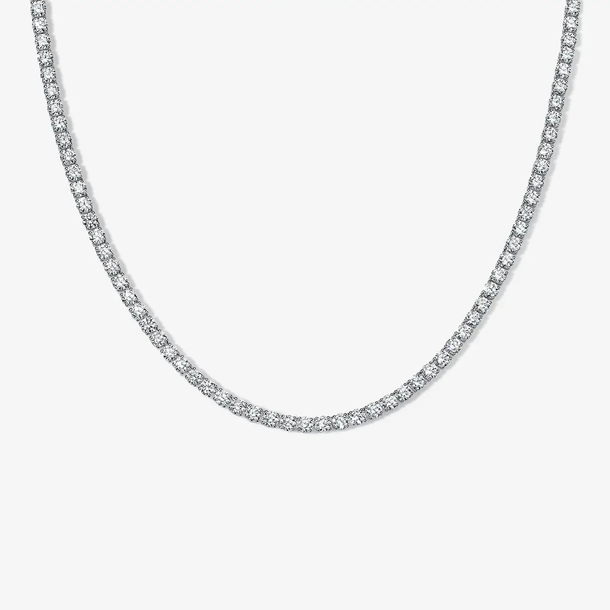 Stephanie Gottlieb Lab Grown Diamond Round Tennis Necklace | Thumbnail 3 Stephanie Gottlieb Lab Grown Diamond Round Tennis Necklace | Thumbnail 3