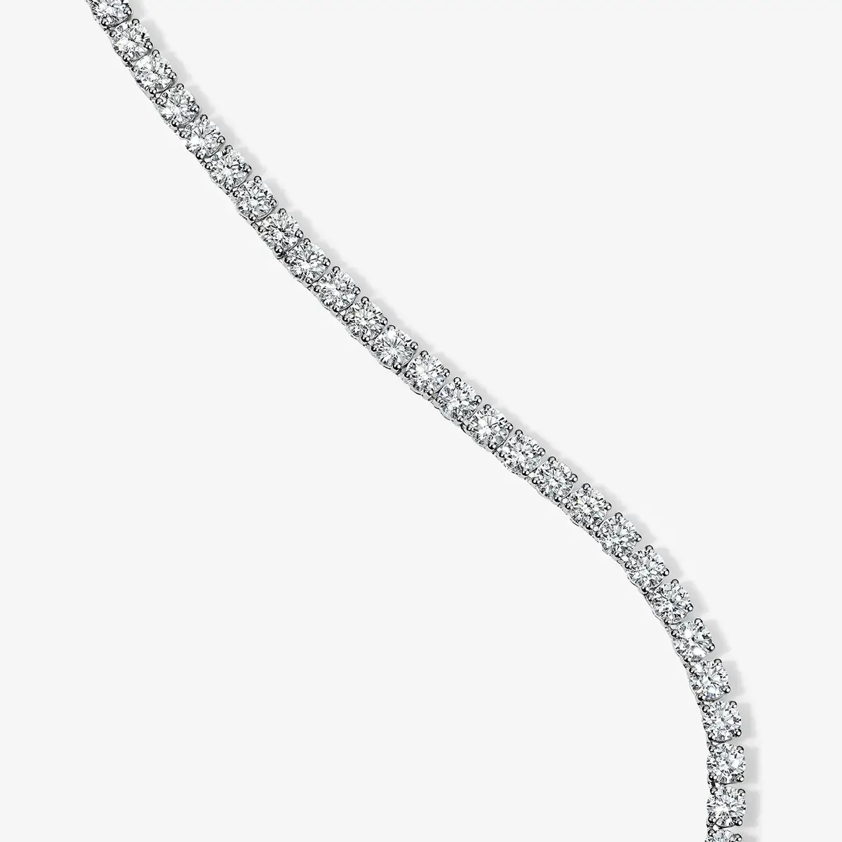 Stephanie Gottlieb Lab Grown Diamond Round Tennis Necklace | Thumbnail 4 Stephanie Gottlieb Lab Grown Diamond Round Tennis Necklace | Thumbnail 4