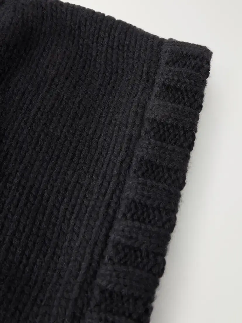 Johnstons of Elgin Phoebe Ribbed Cashmere Snood | Thumbnail 3 Johnstons of Elgin Phoebe Ribbed Cashmere Snood | Thumbnail 3