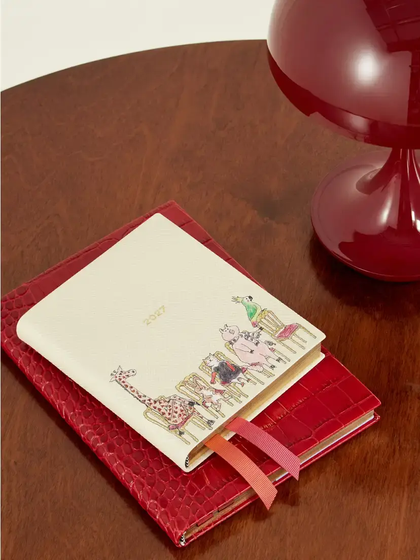 Smythson + Grace Coddington Fashion 2027 Textured-leather Diary | Thumbnail 2 Smythson + Grace Coddington Fashion 2027 Textured-leather Diary | Thumbnail 2