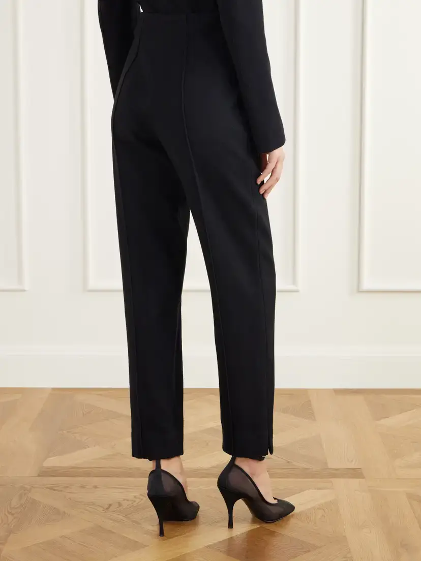 Alaïa Wool-felt Tapered Pants | Thumbnail 4 Alaïa Wool-felt Tapered Pants | Thumbnail 4