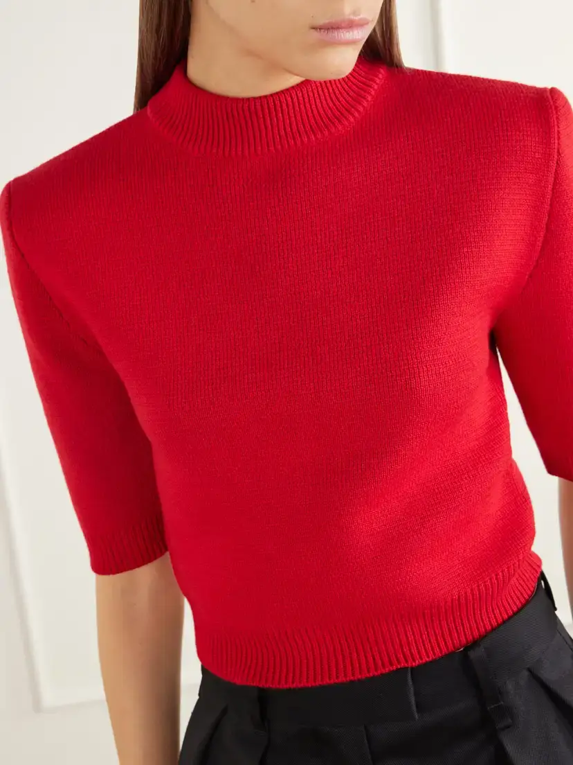 Willy Chavarria Chavela Cropped Wool Sweater | Thumbnail 5 Willy Chavarria Chavela Cropped Wool Sweater | Thumbnail 5