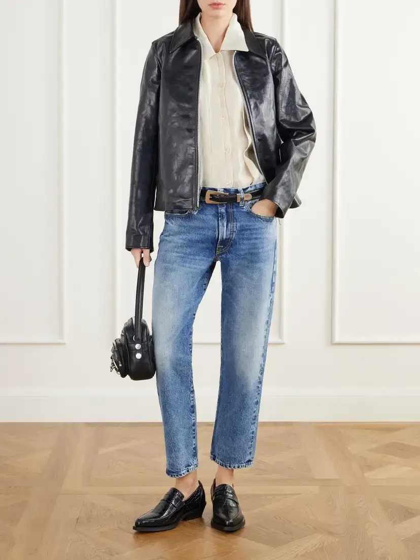 R13 Romeo Cropped Mid-rise Straight-leg Jeans | Thumbnail 2 R13 Romeo Cropped Mid-rise Straight-leg Jeans | Thumbnail 2