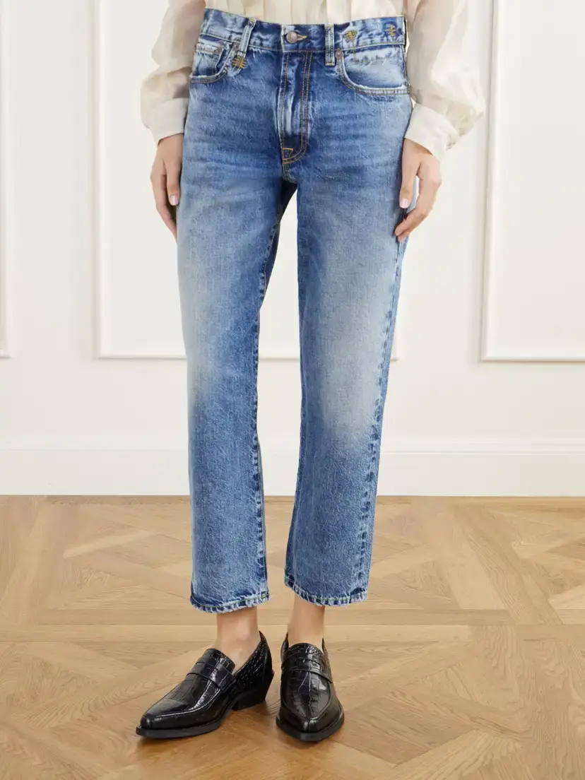 R13 Romeo Cropped Mid-rise Straight-leg Jeans | Thumbnail 3 R13 Romeo Cropped Mid-rise Straight-leg Jeans | Thumbnail 3