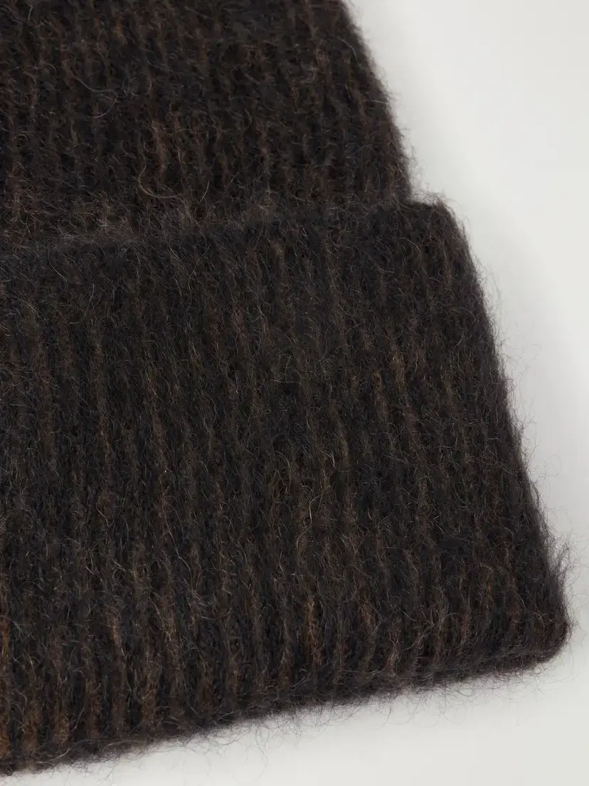 Brunello Cucinelli Brushed Ribbed Mohair-blend Beanie | Thumbnail 3 Brunello Cucinelli Brushed Ribbed Mohair-blend Beanie | Thumbnail 3
