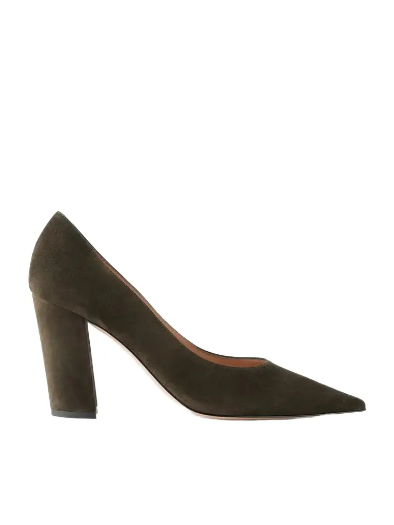 Piper 85 Suede Pumps