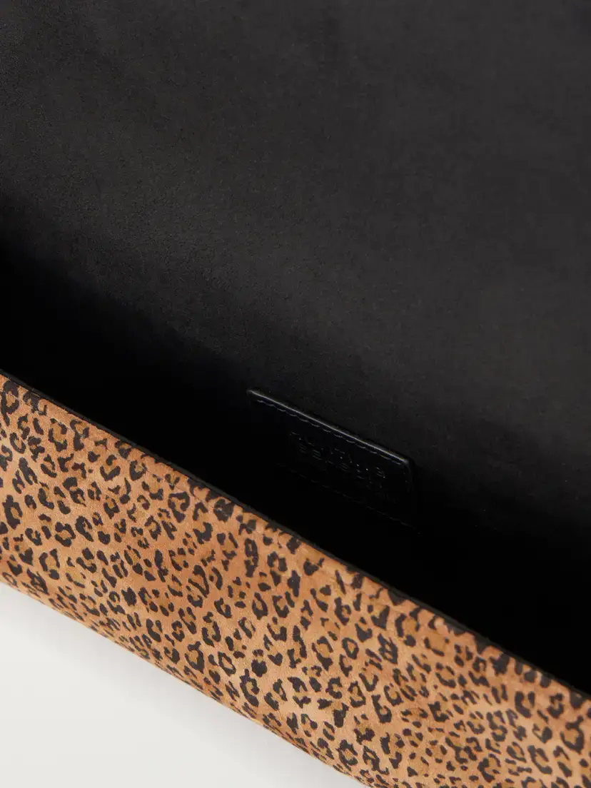 Hunting Season The Opera Leopard-print Suede Clutch | Thumbnail 6 Hunting Season The Opera Leopard-print Suede Clutch | Thumbnail 6