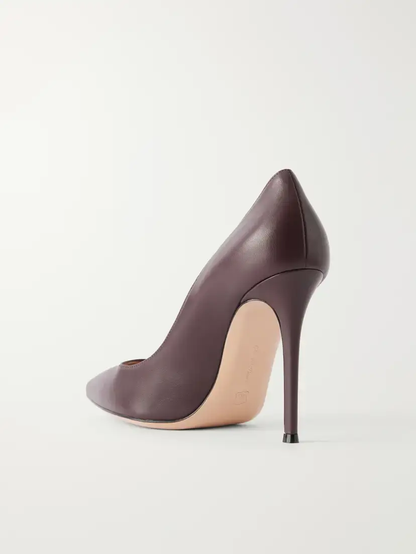 Gianvito Rossi Gianvito 105 Satin Pumps | Thumbnail 3 Gianvito Rossi Gianvito 105 Satin Pumps | Thumbnail 3