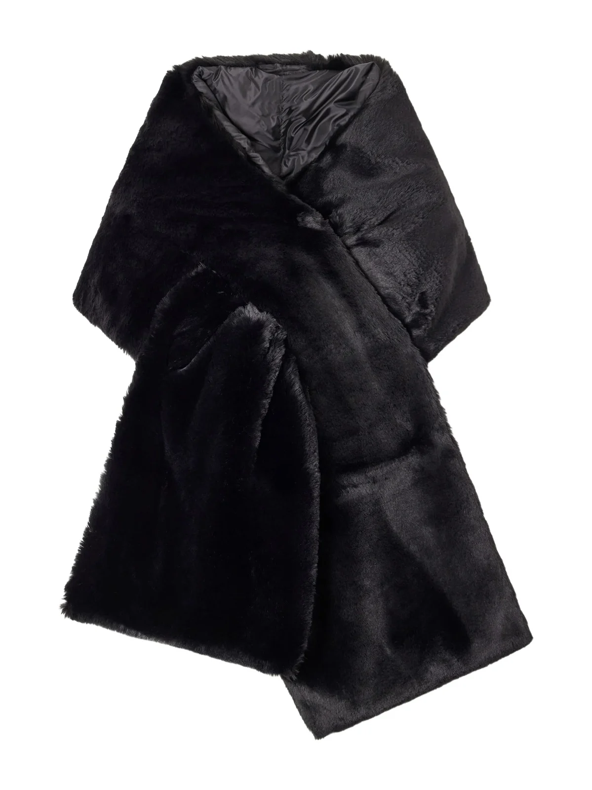 Max Mara Piacere Quilted Shell-trimmed Plush Scarf