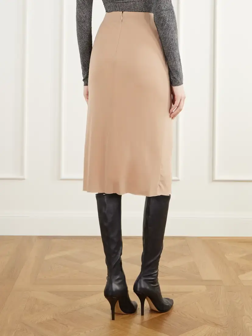 Maison Margiela Stretch-jersey Midi Skirt | Thumbnail 3 Maison Margiela Stretch-jersey Midi Skirt | Thumbnail 3