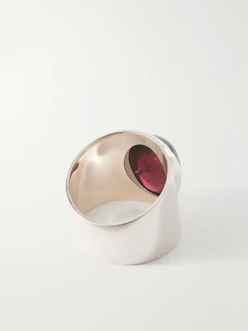 Loren Stewart Garbo Sterling Silver Garnet Ring | Thumbnail 3 Loren Stewart Garbo Sterling Silver Garnet Ring | Thumbnail 3