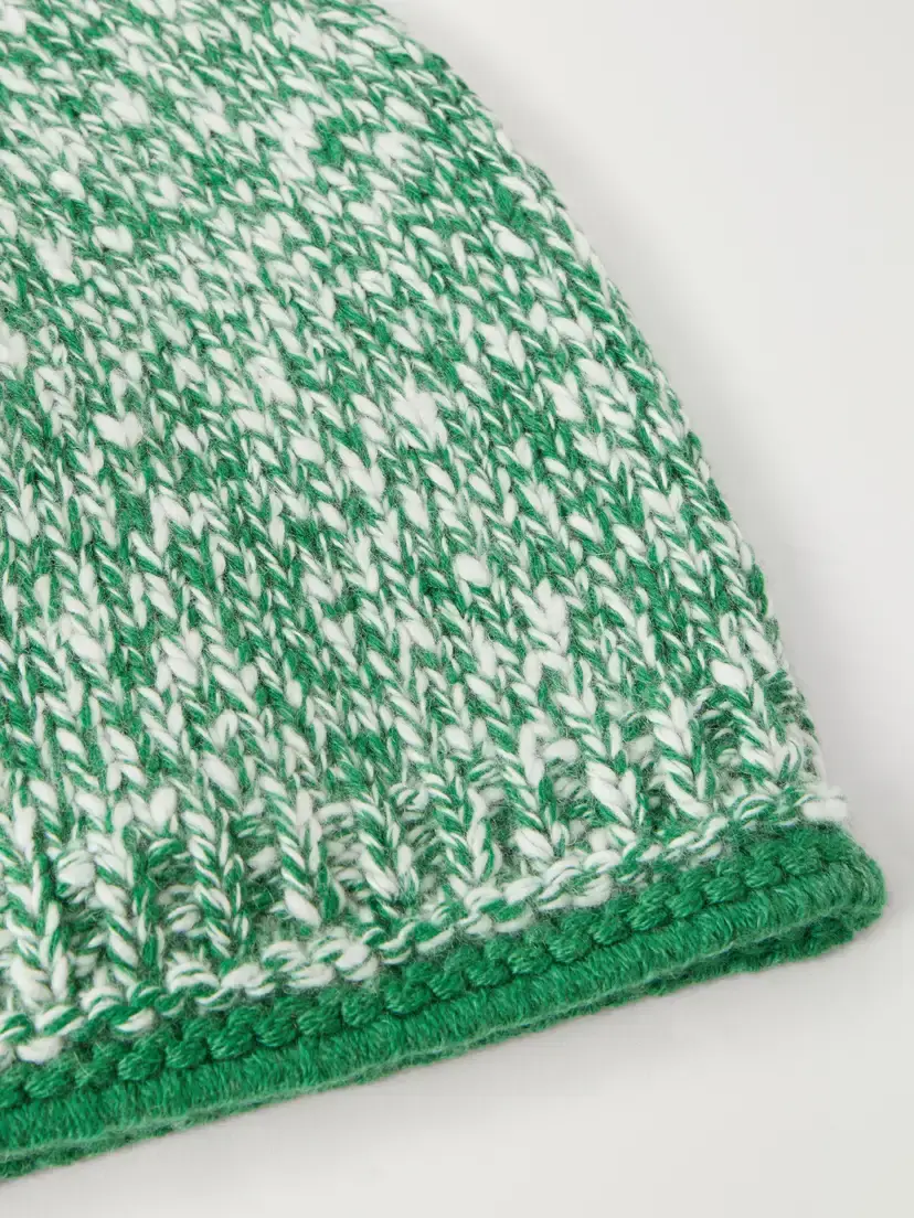 Calle Del Mar Marled Cashmere Beanie | Thumbnail 3