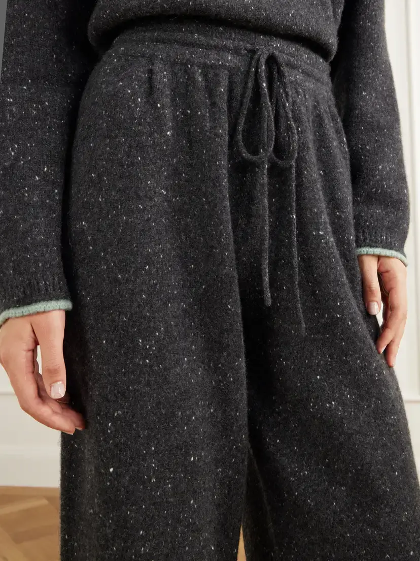 Calle Del Mar Donegal Cashmere Wide-leg Pants | Thumbnail 5 Calle Del Mar Donegal Cashmere Wide-leg Pants | Thumbnail 5