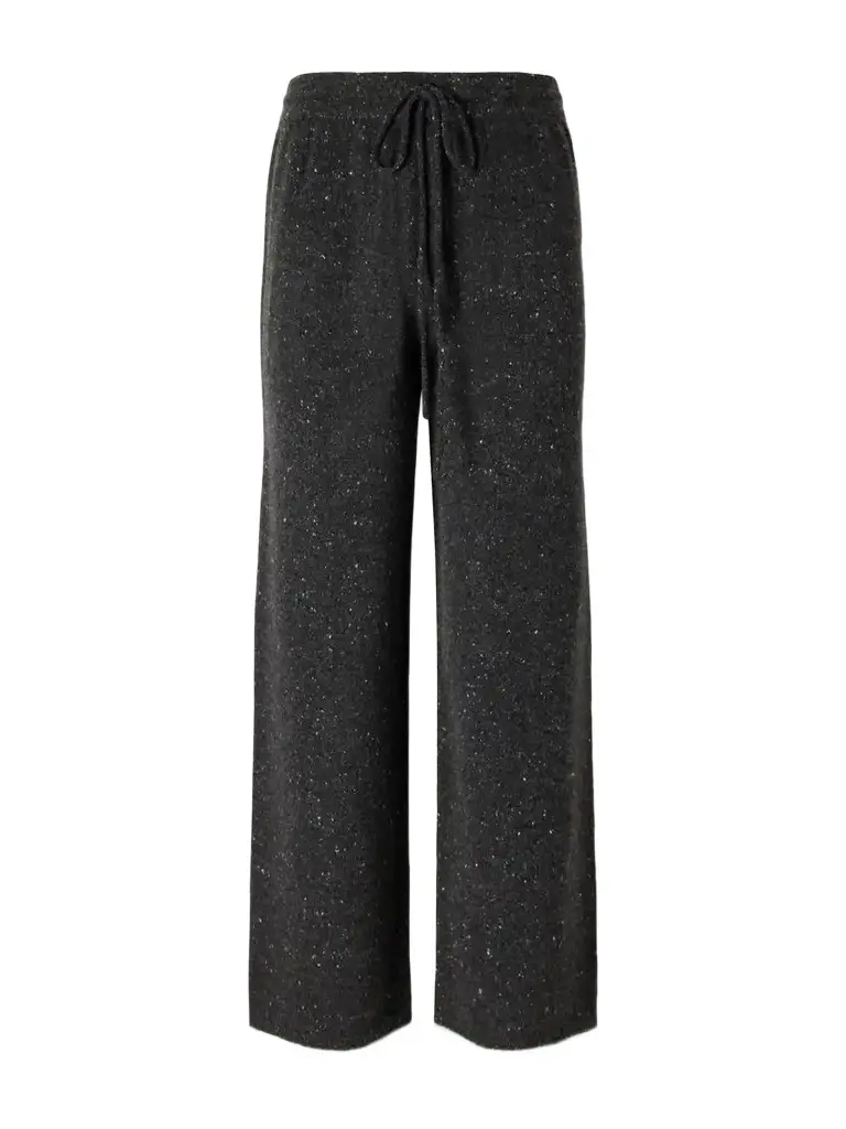 Calle Del Mar Donegal Cashmere Wide-leg Pants