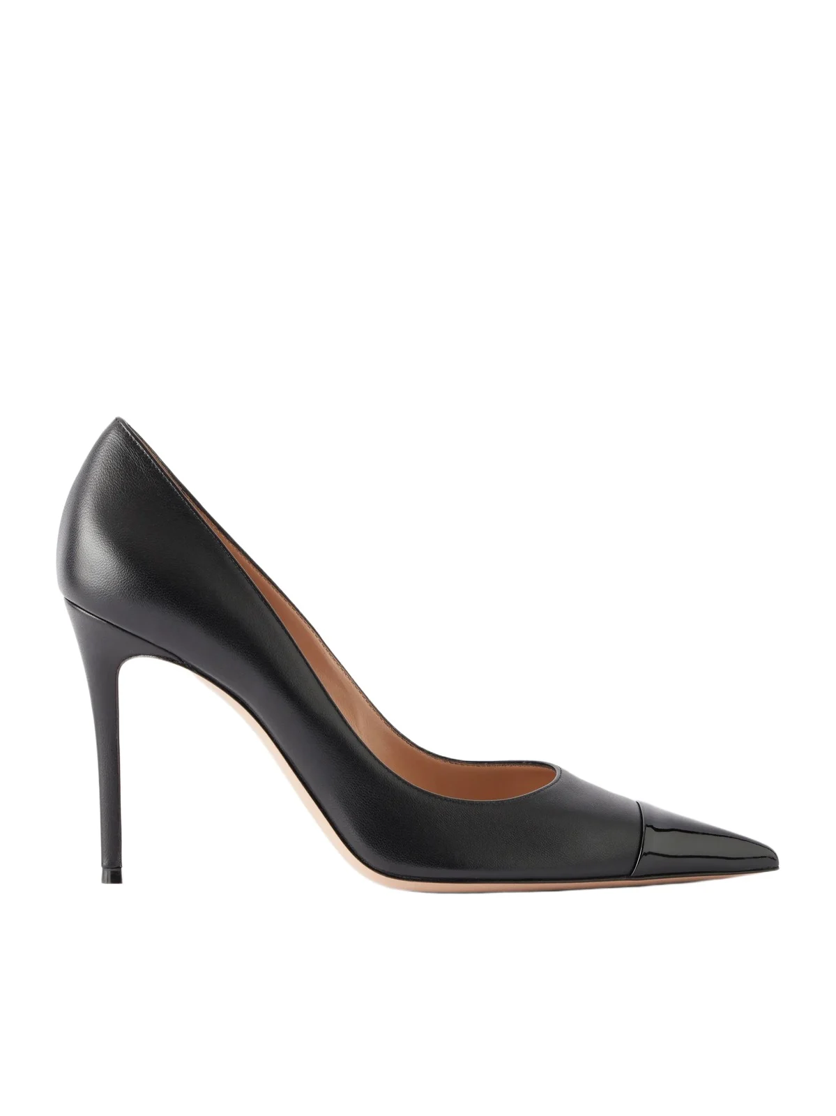 95 Patent-trimmed Leather Pumps 95 Patent-trimmed Leather Pumps