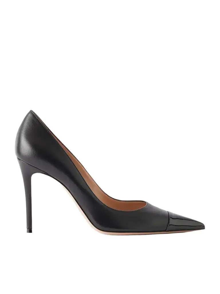 95 Patent-trimmed Leather Pumps 95 Patent-trimmed Leather Pumps
