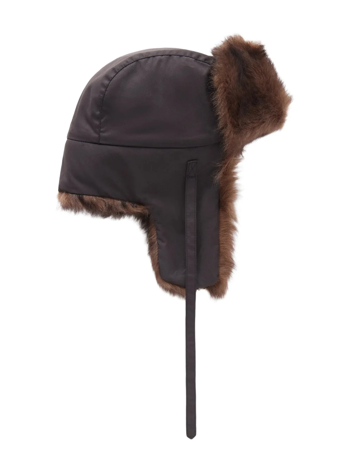 Chapka Shearling-trimmed Cotton-blend Twill Trapper Hat Chapka Shearling-trimmed Cotton-blend Twill Trapper Hat