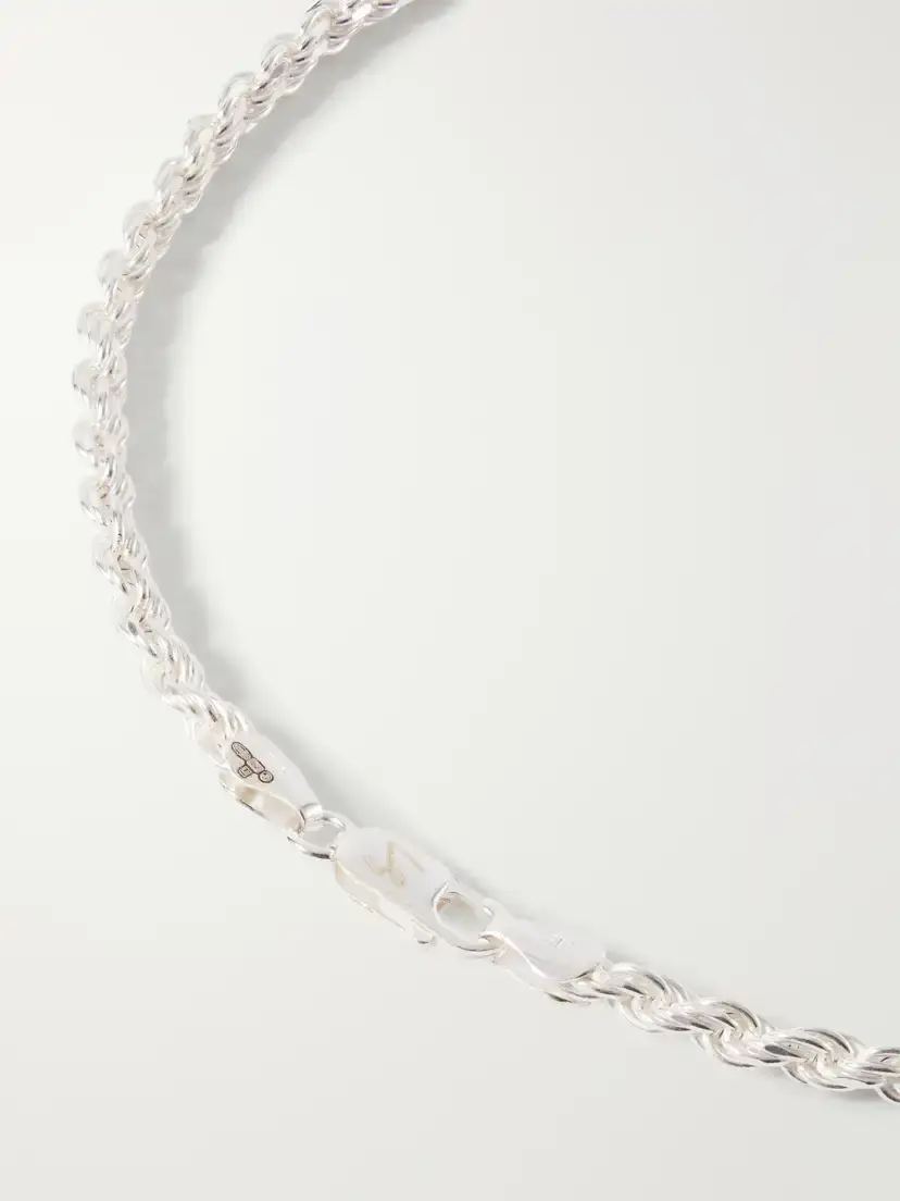 Loren Stewart Industrial Rope Sterling Silver Chain Necklace | Thumbnail 3 Loren Stewart Industrial Rope Sterling Silver Chain Necklace | Thumbnail 3