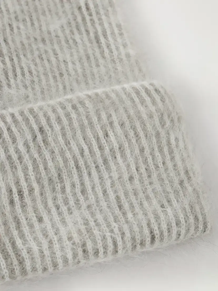 Brunello Cucinelli Brushed Ribbed Mohair-blend Beanie | Thumbnail 3 Brunello Cucinelli Brushed Ribbed Mohair-blend Beanie | Thumbnail 3