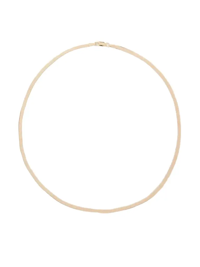 Loren Stewart Vermeil Herringbone Sterling Silver Gold-plated Necklace