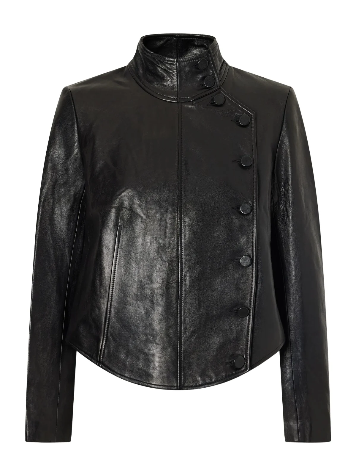 R13 Asymmetric Leather Jacket
