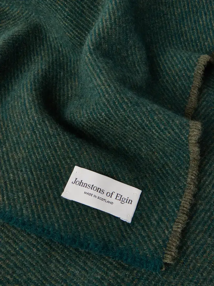 Johnstons of Elgin Mountain Twill Cashmere Scarf | Thumbnail 4 Johnstons of Elgin Mountain Twill Cashmere Scarf | Thumbnail 4