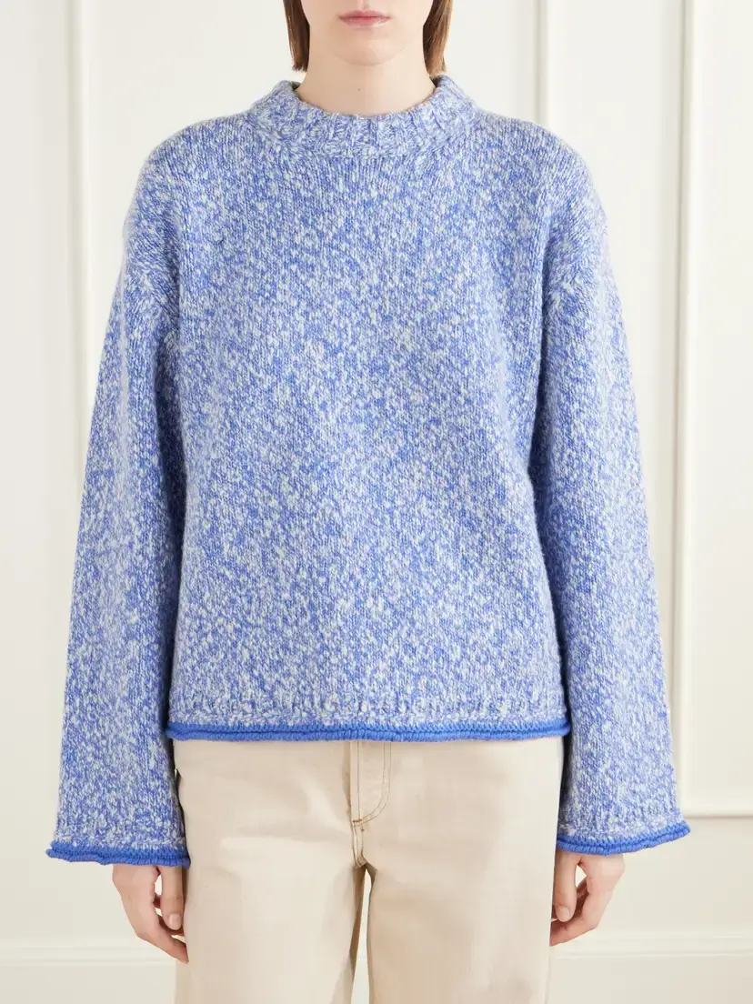 Calle Del Mar Marled Cashmere Sweater | Thumbnail 3