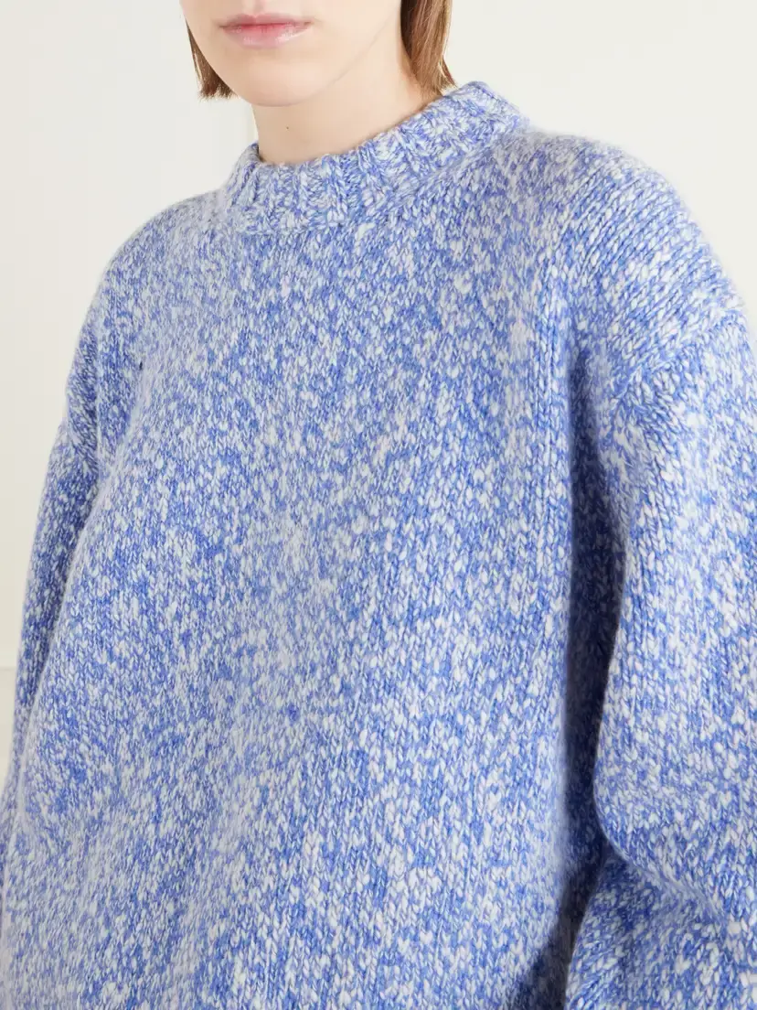Calle Del Mar Marled Cashmere Sweater | Thumbnail 5