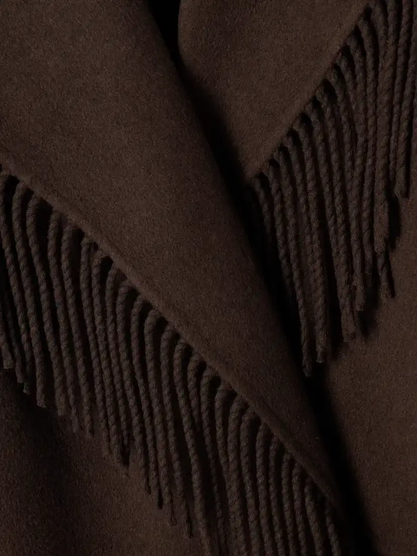Simkhai Carrie Fringed Wool-blend Felt Coat | Thumbnail 5 Simkhai Carrie Fringed Wool-blend Felt Coat | Thumbnail 5