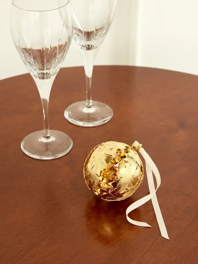 Christofle Sous Le Sapin Gold-tone Christmas Ornament | Thumbnail 2 Christofle Sous Le Sapin Gold-tone Christmas Ornament | Thumbnail 2